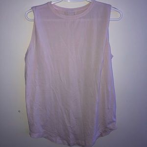 Pink running tank